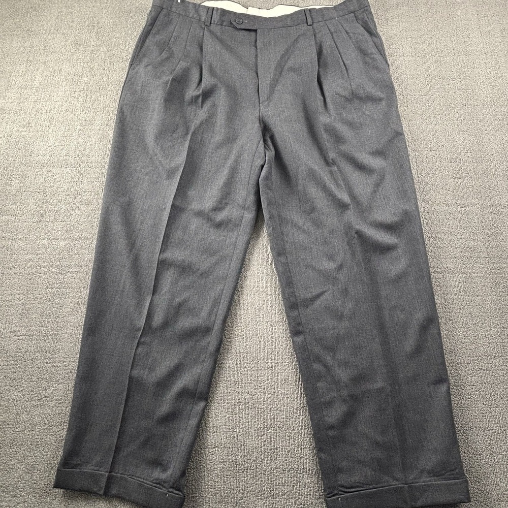 Vintage Givenchy Pants Adult Size 42W 32L Gray Trousers Luxury Casual Men's